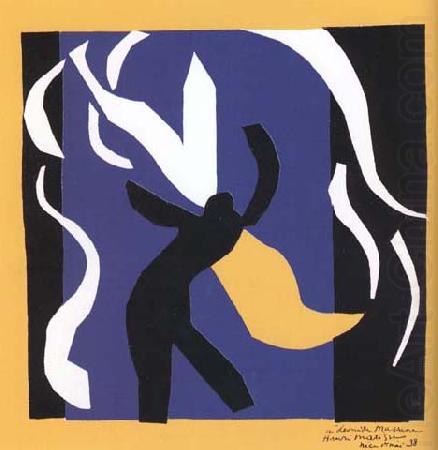 Design for Backdrop of 'Strange Farandole' (mk35), Henri Matisse